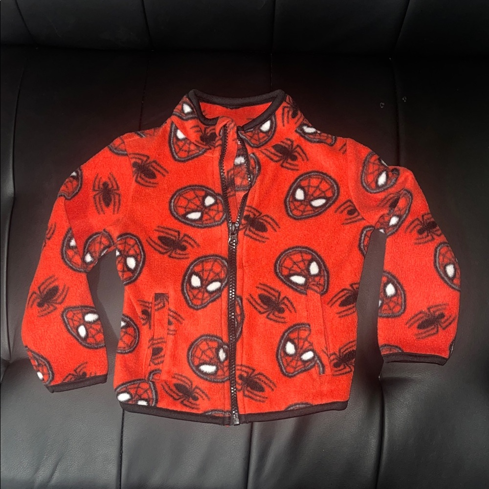 Spiderman Red and Black Kids Sweater
